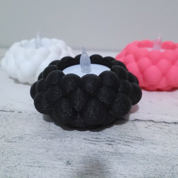 3 Minimalist Tealight Holder Modern Candle Holder cozy ambiance - Picture 3 of 7